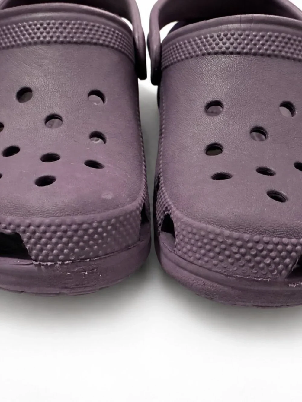 Crocs Kids Purple Classic Clogs Junior Size J1